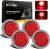 Luces Traseras Redondas Led Para Remolque 4 Pcs