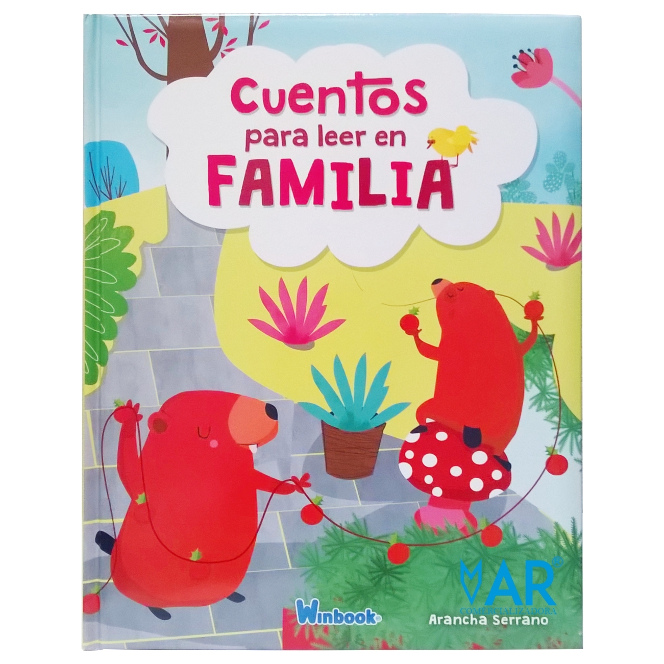 Cuentos para leer en familia, Tapa Dura acolchada, Preescolares +4 años