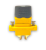 Conector XT-60E-M con Sujeción a Tornillo 90 grados
