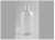 8 oz clear PET oval bottle with 24-415 neck