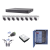 KIT Videovigilancia TurboHD 1080p / DVR 8 Canales / DD 2 T, 8 camaras domos