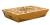 Recycled Kraft Paper Container 24.5 x 17.5 cm – Box of 200 units