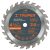 Disco sierra 4-1/2′ para madera, 24 dientes centro 3/8′