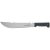 Machete rambo 12′ cacha inyectada negra, Truper