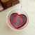 Taza Amore Corazon San Valentín velada Romántica Vidrio 250 Ml