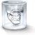 Vaso Calavera Cráneo Original 75 Ml Vidrio Transparente Shot Tequilero Whiskey Bar Fiesta