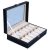 Caja Estuche Para Relojes 12 Rejillas Organizadoras Porta Relojes Joyas