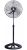 Ventilador De Pedestal Marca Mytek 3334, Aspa Metalica, 18