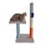 Cat Condo Tree Tower | Scratching Post with rest Platform | SISAL Pole Handmade 27.5 Inches